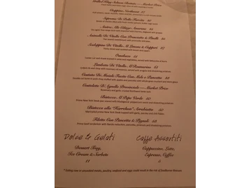 Il Terrazzo Carmine menu photo