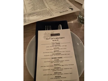Indaco menu photo