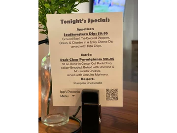 Ipp's Pastaria & Bar menu photo