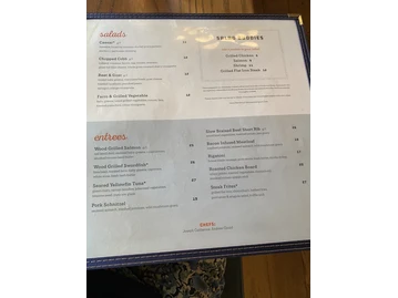 Iron Works menu photo