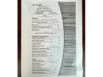 Island Way Grill menu photo