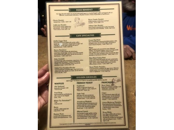 Issaquah Cafe menu photo