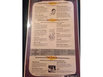 Issaquah Cafe menu photo