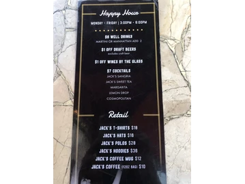 Jack's Restaurant and Bar Pleasant Hill menu photo