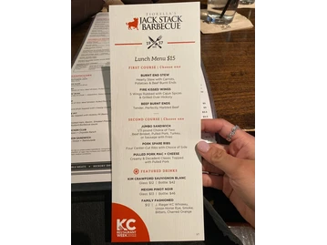 Jack Stack Barbecue - Plaza menu photo