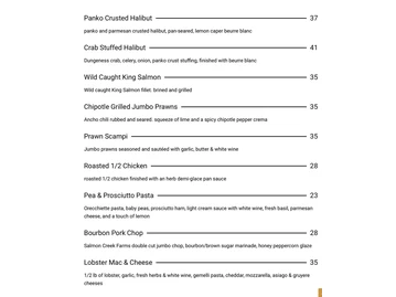 JaK's Grill menu photo