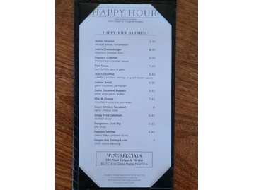 Jake's Famous Crawfish menu photo