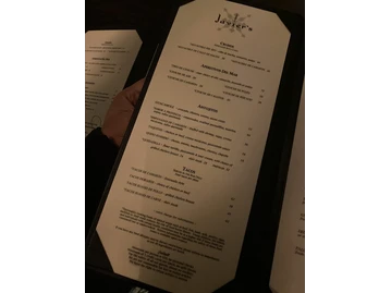 Javier's menu photo