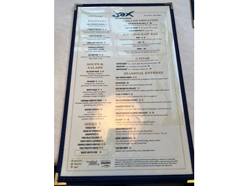 Jax Fish House & Oyster Bar menu photo