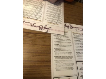 Jay Berry's Cafe menu photo