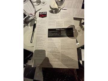 Joe Muer Seafood menu photo