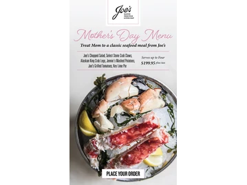 Joe's Seafood, Prime Steak & Stone Crab menu photo