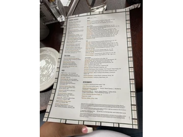Joe’s on Newbury menu photo