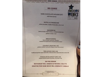 Jonathan's The Rub menu photo