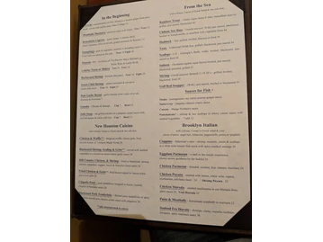 Jonathan's The Rub menu photo