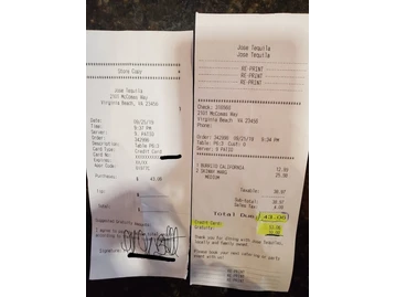 Jose Tequila's Mexican Grill And Cantina menu photo
