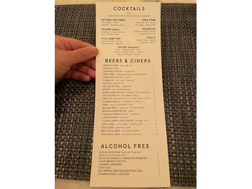 Kali menu photo