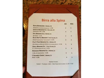 Kaos Pizzeria menu photo