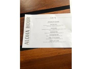 Kimo's Maui menu photo