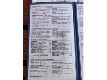 Kimo's Maui menu photo
