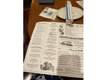 King's Fish House menu photo