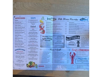 King's Fish House menu photo