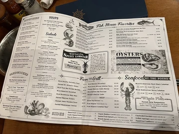 King's Fish House menu photo