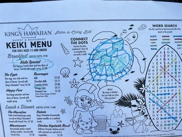 King's Hawaiian Bakery & Restaurant menu photo