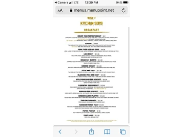 Kitchen 5315 Restaurant & Tiki Bar menu photo