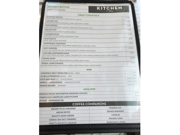 Kitchen No. 324 menu photo