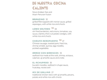 KOMODO Restaurant menu photo