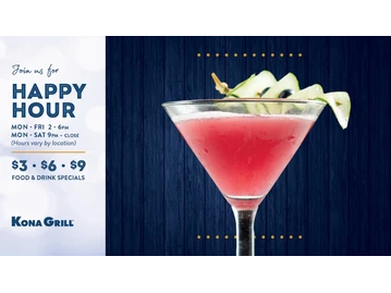 Kona Grill menu photo