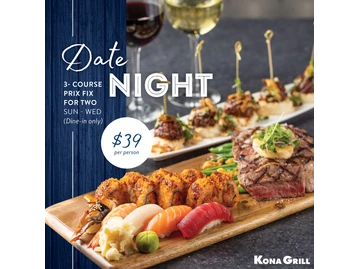 Kona Grill menu photo