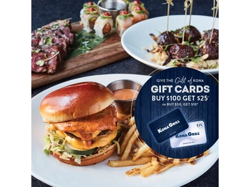Kona Grill menu photo