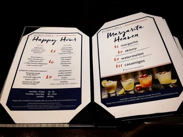 Kona Grill menu photo