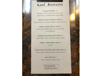 Kool Beanz Cafe menu photo