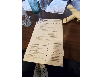 Kounter menu photo