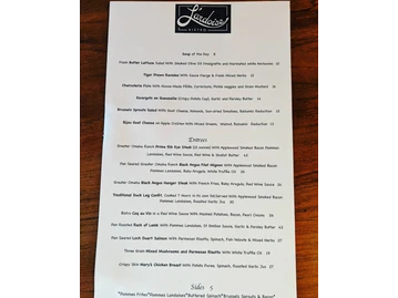 L'Ardoise Bistro menu photo