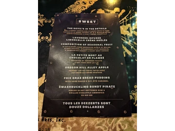 L'Opossum menu photo