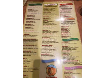 La Bamba Mexican and Spanish Restaurant Plantation menu photo