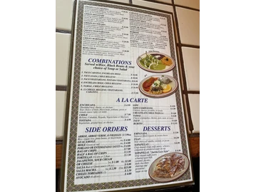 La Cabañita menu photo