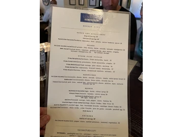 La Cosecha Bar and Restaurant menu photo