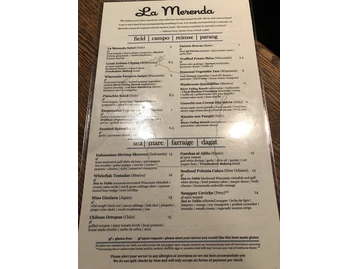 La Merenda menu photo