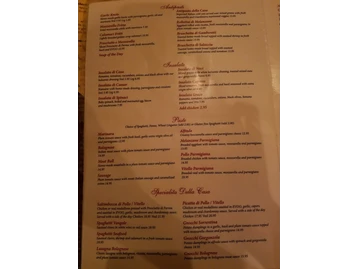 La Pizzeria menu photo