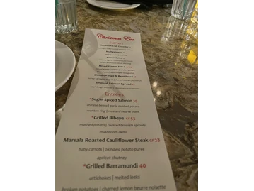 La Quinta Cliffhouse menu photo