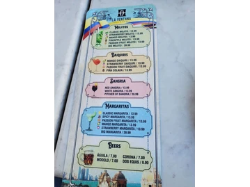 La Ventana Colombian Restaurant menu photo