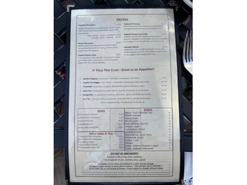 La Zaza Trattoria menu photo