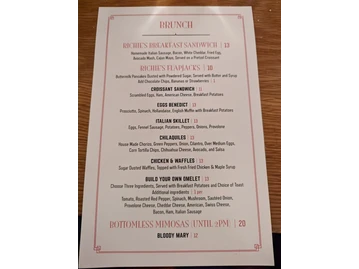 Labriola Chicago menu photo