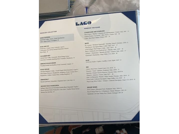 Lago menu photo