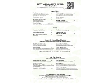 Lahaina Fish Co menu photo